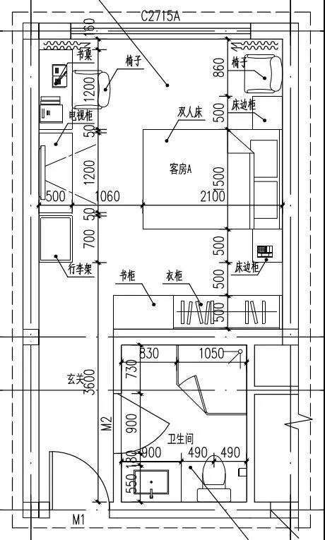 標準套間格局